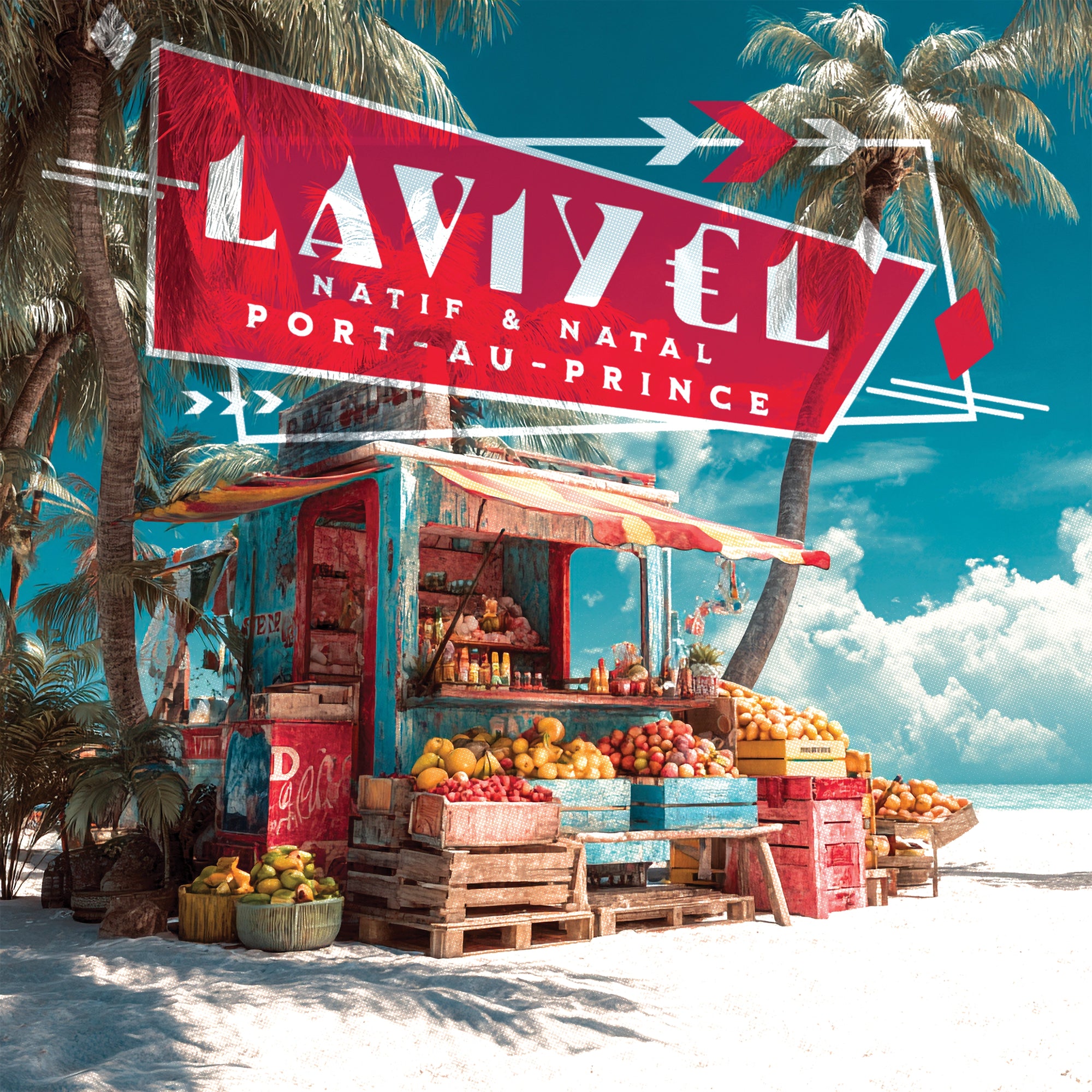 Haiti beach shop